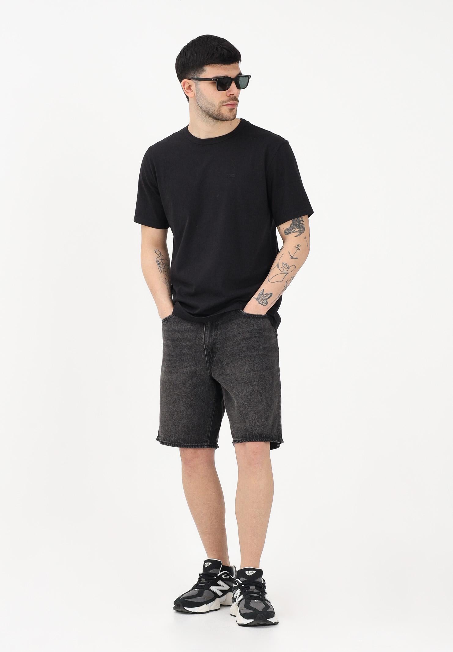 LEVI'S Shorts 468™ Loose in denim nero da uomo A8461-0006 . LEVI'S® 