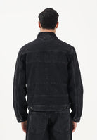 TOMMY JEANS Giubbotto in denim nero da uomo DM0DM22670 1BZ TOMMY JEANS 