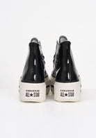 CONVERSE Sneakers Chuck Taylor All Star Lift Double Stack Platform Patent Leather nere da donna A12977C  CONVERSE 