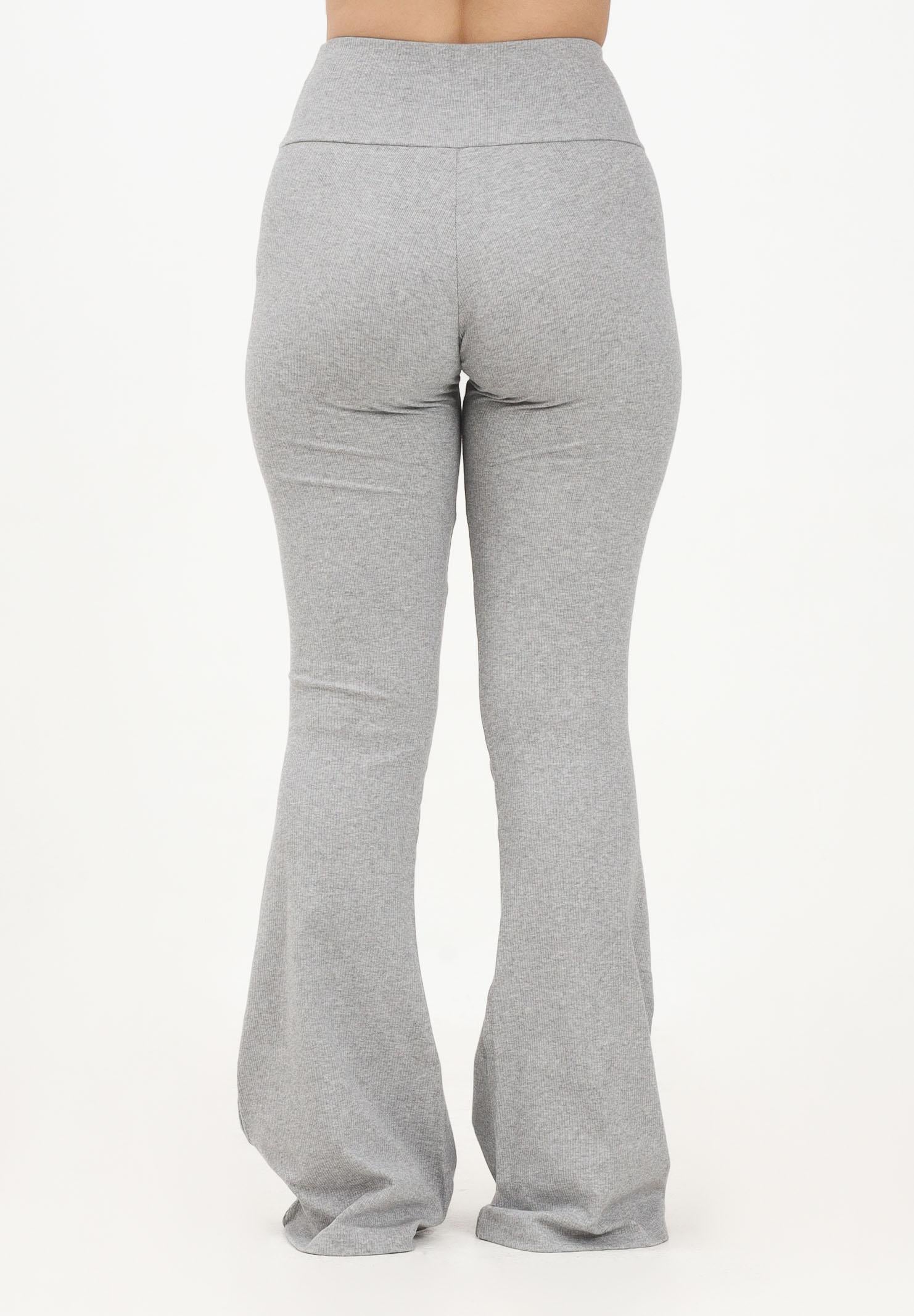 ADIDAS ORIGINALS Leggings Essentials Rib Flared grigio da donna IY9674 . ADIDAS ORIGINALS 