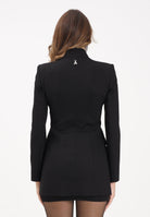 PATRIZIA PEPE Giacca officer Radical Rose nera da donna 8S0557A025 K103 PATRIZIA PEPE 