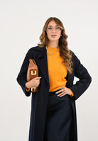 PATRIZIA PEPE Maglioncino girocollo arancione da donna 2K0326K293 R870 PATRIZIA PEPE 