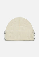 MAISON MARGIELA Berretto di lana panna per uomo e donna con Numeric logo jacquard M60915MM06M M6101 MAISON MARGIELA 