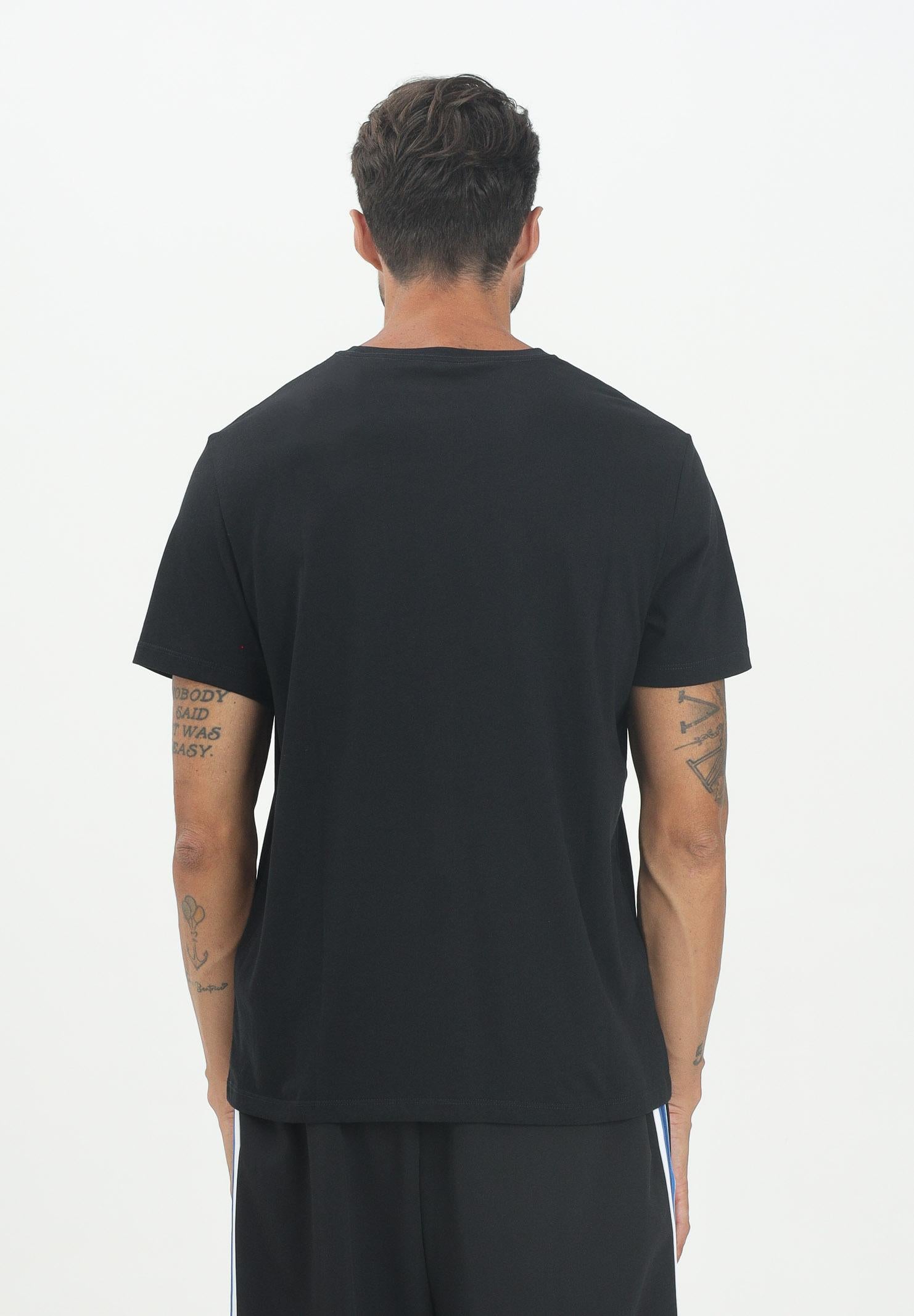 CALVIN KLEIN JEANS T-shirt a manica corta nera da uomo con logo LV04RC824GUB1  CALVIN KLEIN JEANS 