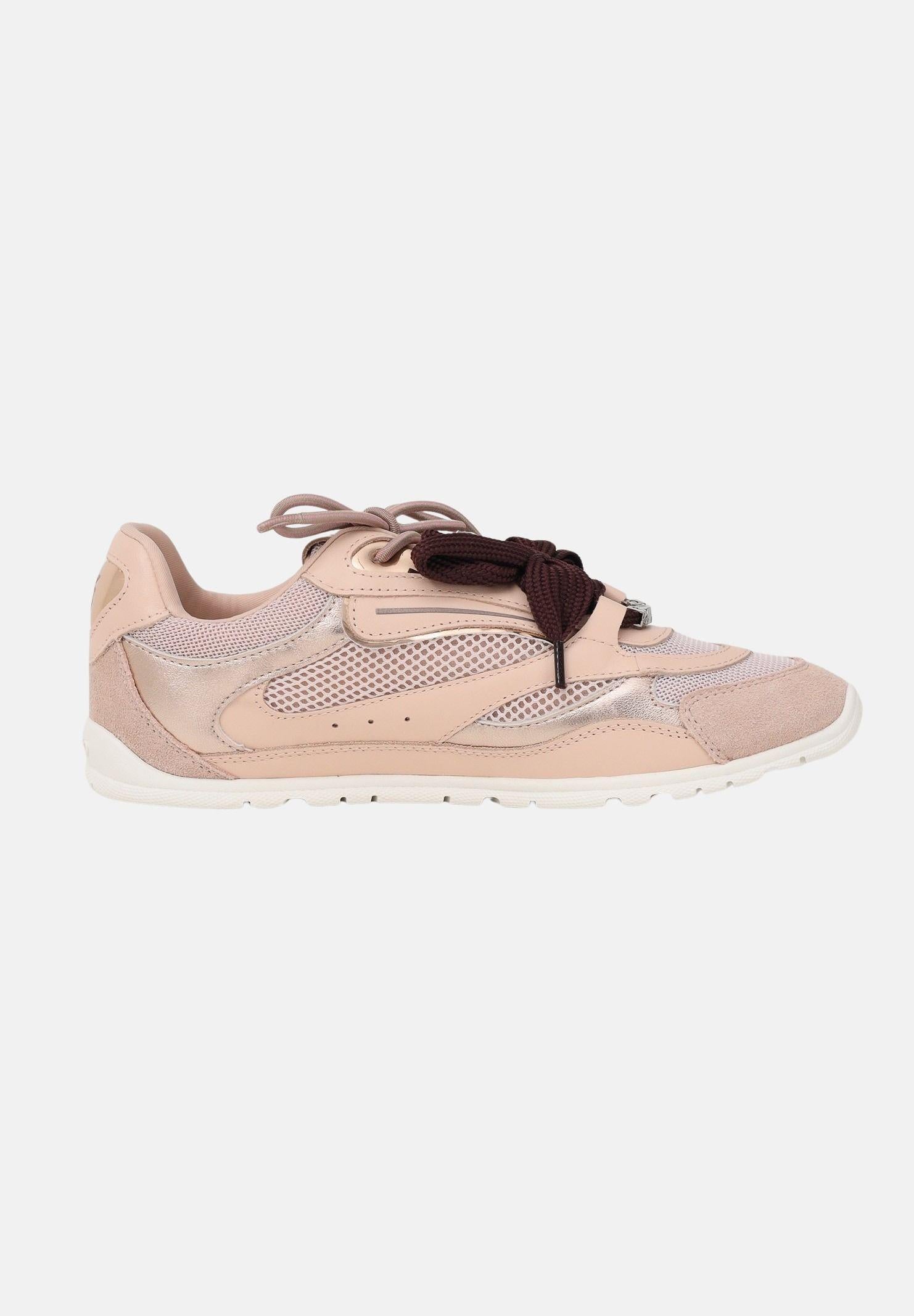 PINKO Sneakers rosa da donna con lacci doppi e applicazioni gioiello SS0185P020P26 P26 PINKO 