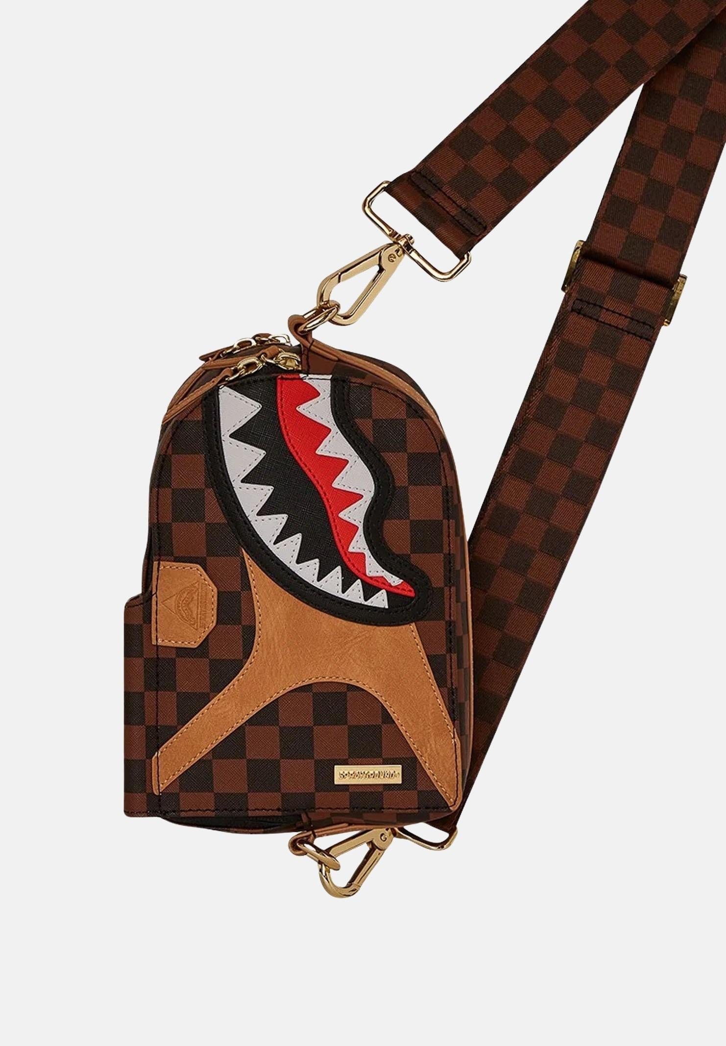 SPRAYGROUND Borsello Hennyville marrone da uomo 910B7998NSZ  SPRAYGROUND 