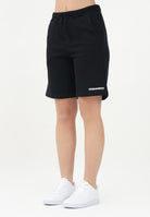 DSQUARED2 Shorts sportivo nero per donna, ragazzi e bambini con stampa logo DQ2738D0094 DQ900 DSQUARED2 