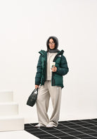 THE NORTH FACE Piumino Himalayan verde da donna NF0A4R2WGM01  THE NORTH FACE 