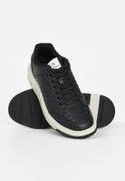 ARMANI EXCHANGE Sneakers nere da uomo con logo all-over XM001722AF17537 UC001 ARMANI EXCHANGE 