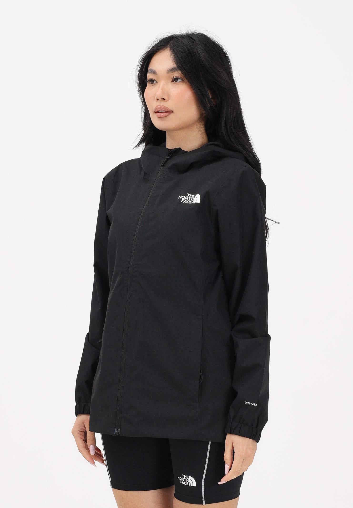 THE NORTH FACE Giacca a vento Quest DryVent™ nera da donna NF0A8G12JK31 . THE NORTH FACE 