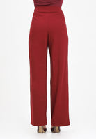 JDY Pantalone bordeaux da donna 15354510 Cabernet JDY 