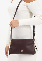 PINKO Borsa a tracolla Mini One, Two, Three Bag marrone da donna 105883A0QO LA7Q PINKO 