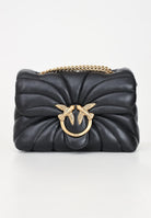 PINKO Borsa a tracolla Mini Love Bag Puff nera da donna 100039A1EX Z99Q PINKO 