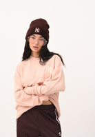 NEW ERA Maglioncino girocollo New York Yankees MLB rosa da donna 60684501 . NEW ERA 