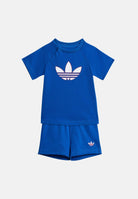 ADIDAS ORIGINALS Completino TREFOIL LOOSE blu da neonato KD1033 . ADIDAS ORIGINALS 