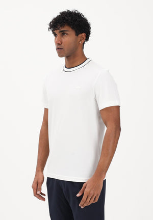 LACOSTE T-shirt a manica corta Made in France bianca da uomo TH8174 70V LACOSTE 
