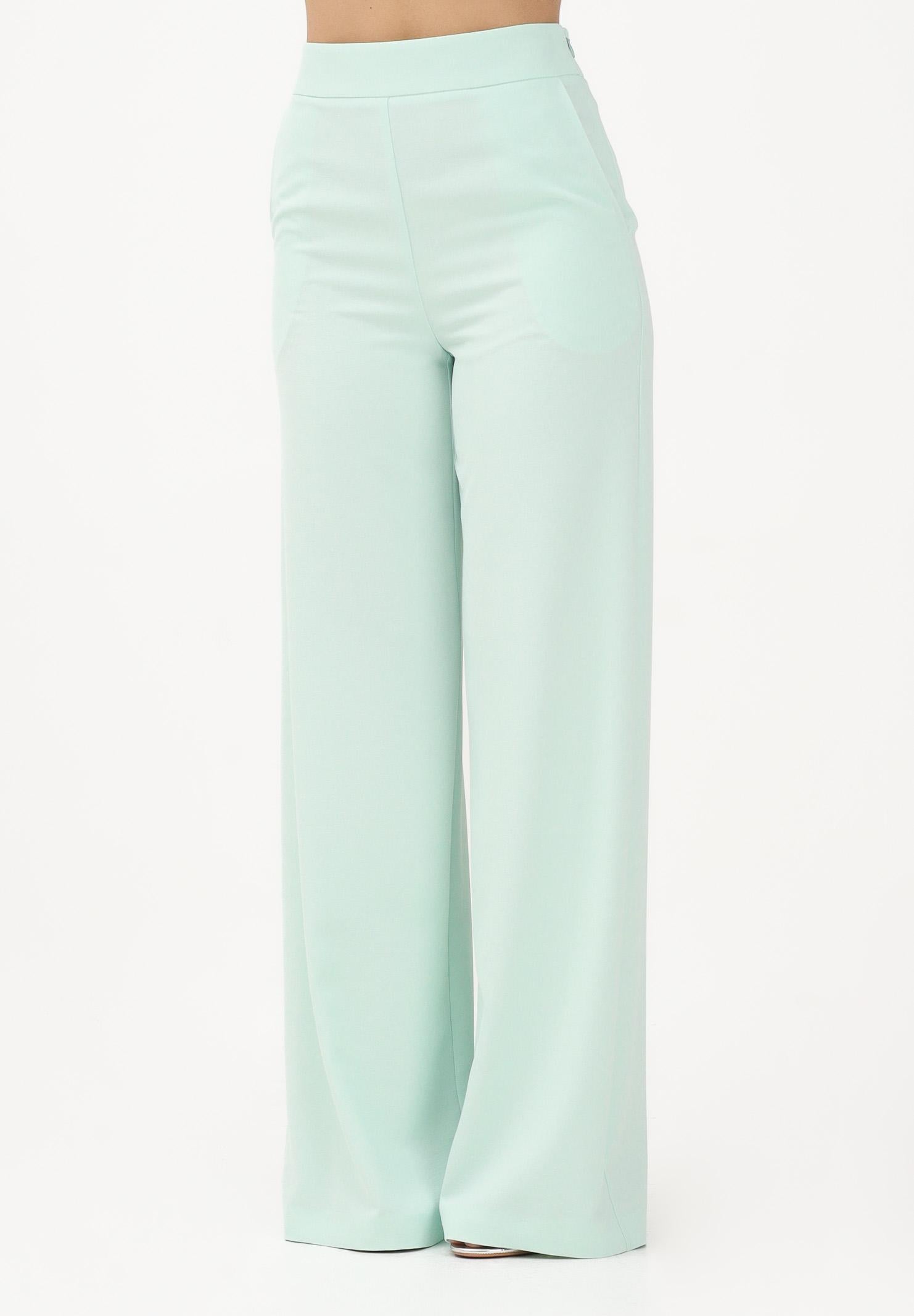 PATRIZIA PEPE Pantalone elegante verde menta da donna 2P1776A411 G632 PATRIZIA PEPE 