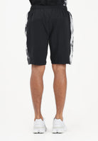 AUSTRALIAN Shorts sportivo nero da uomo con inserto stampato SPUSH0015836 003 AUSTRALIAN 