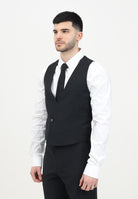 Gilet nero da uomo 5S0746/A1WK K102 PATRIZIA PEPE 