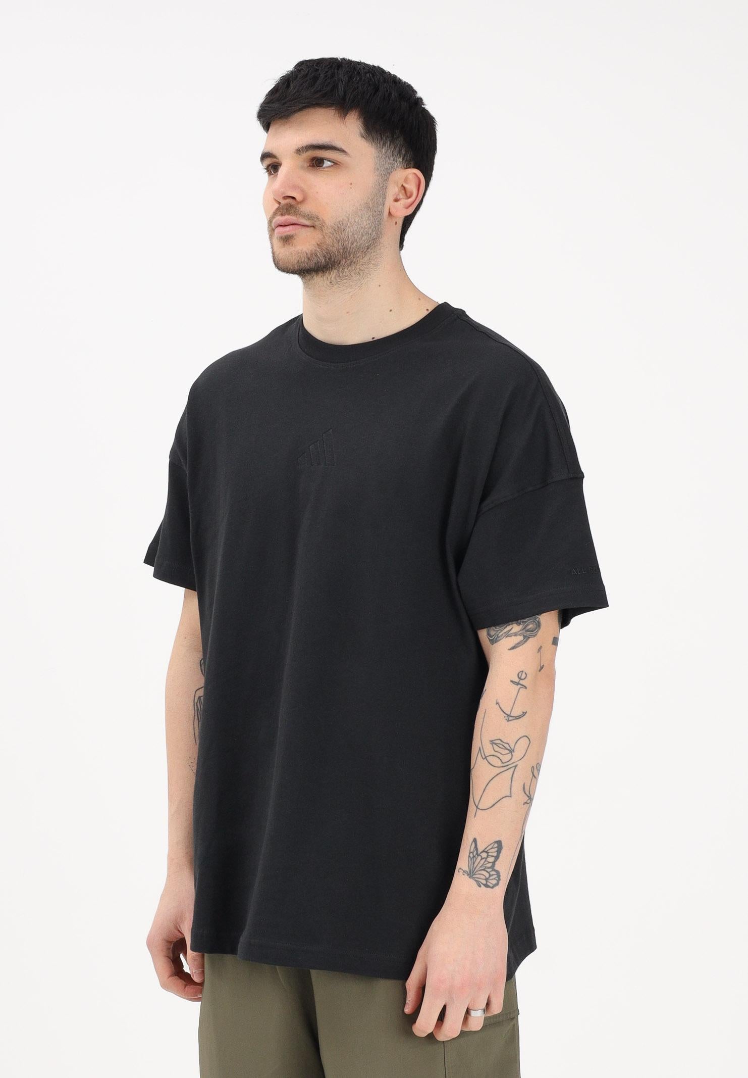 ADIDAS PERFORMANCE T-shirt a manica corta ALL SZN nera da uomo IY4150 . ADIDAS PERFORMANCE 
