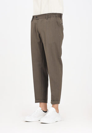 YES LONDON Pantalone marrone da uomo XP3320 BR YES LONDON 
