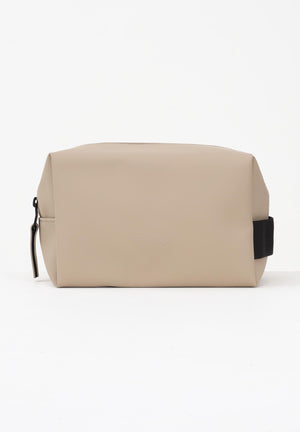 RAINS Pochette Wash Bag Small beige per uomo e donna RA15580 BEI RAINS 
