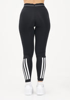ADIDAS PERFORMANCE Leggings Hyperglam 3-Stripes nero da donna JX1876 . ADIDAS PERFORMANCE 