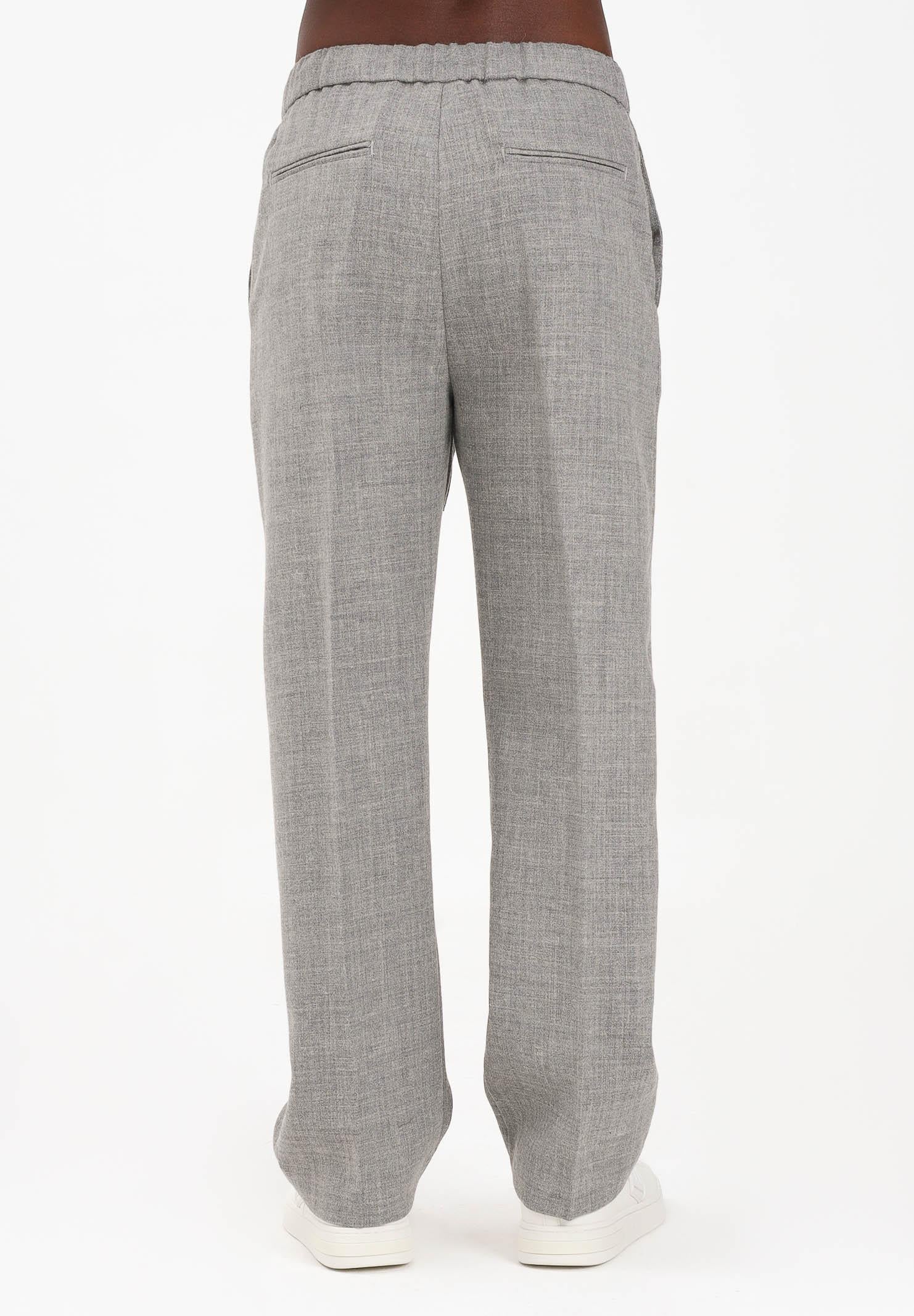I'M BRIAN Pantalone grigio mélange da uomo PA3502 GRIG I'M BRIAN 