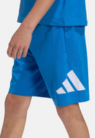 ADIDAS PERFORMANCE Shorts sportivo Essentials Big Logo azzurro da bambino KD6052 . ADIDAS PERFORMANCE 