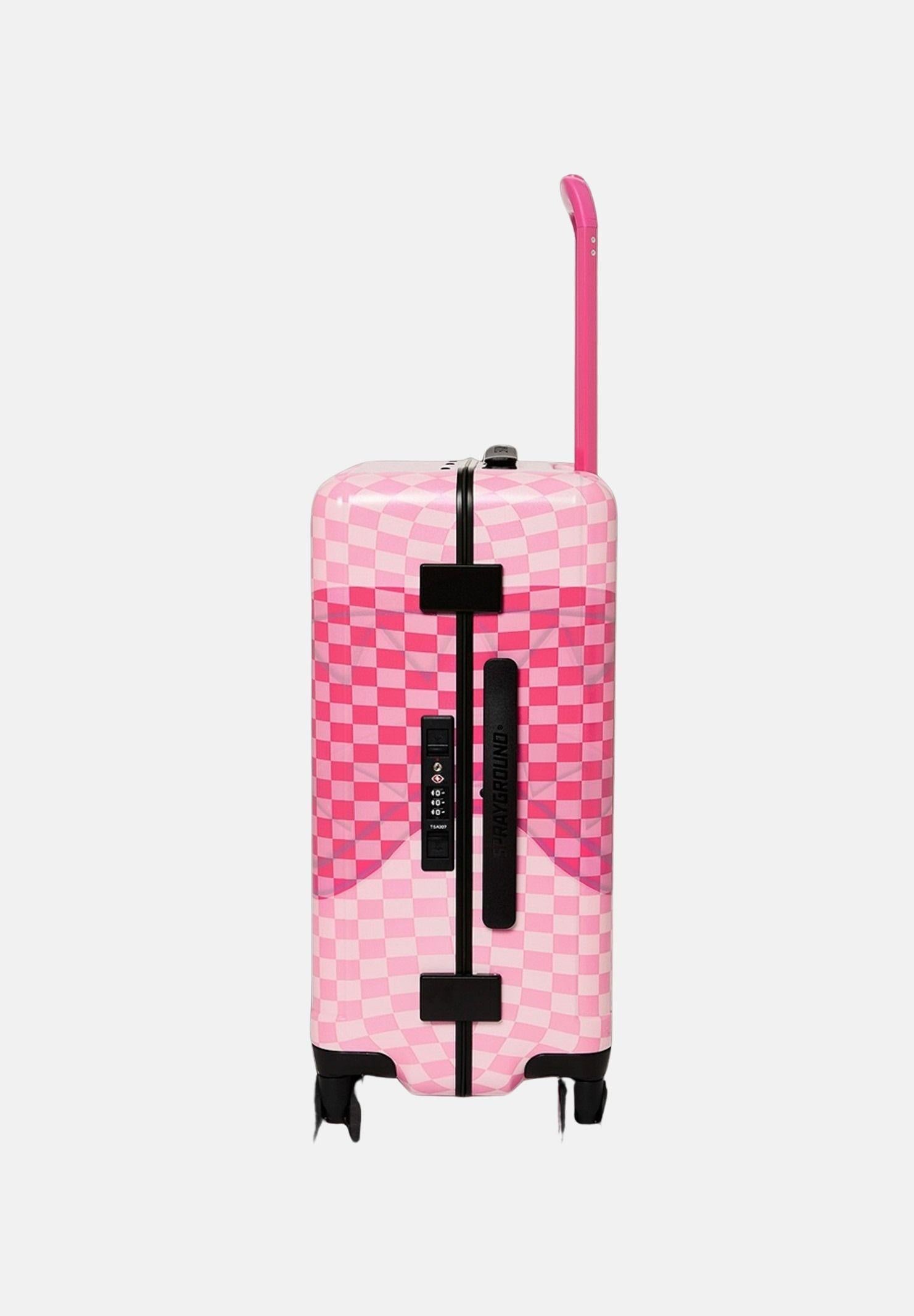 SPRAYGROUND Trolley Pink Sip Patch Carry-On Luggage rosa da donna 910CL316NSZ . SPRAYGROUND 