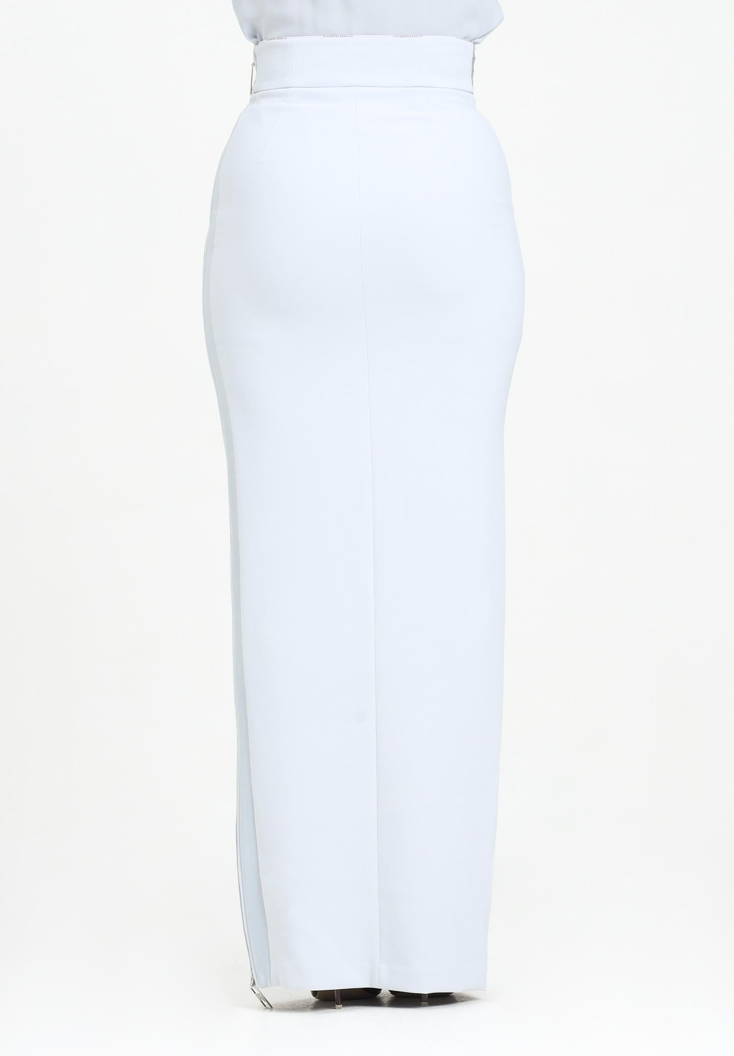 ELISABETTA FRANCHI Gonna lunga celeste da donna GO11156E2 EA7 ELISABETTA FRANCHI 