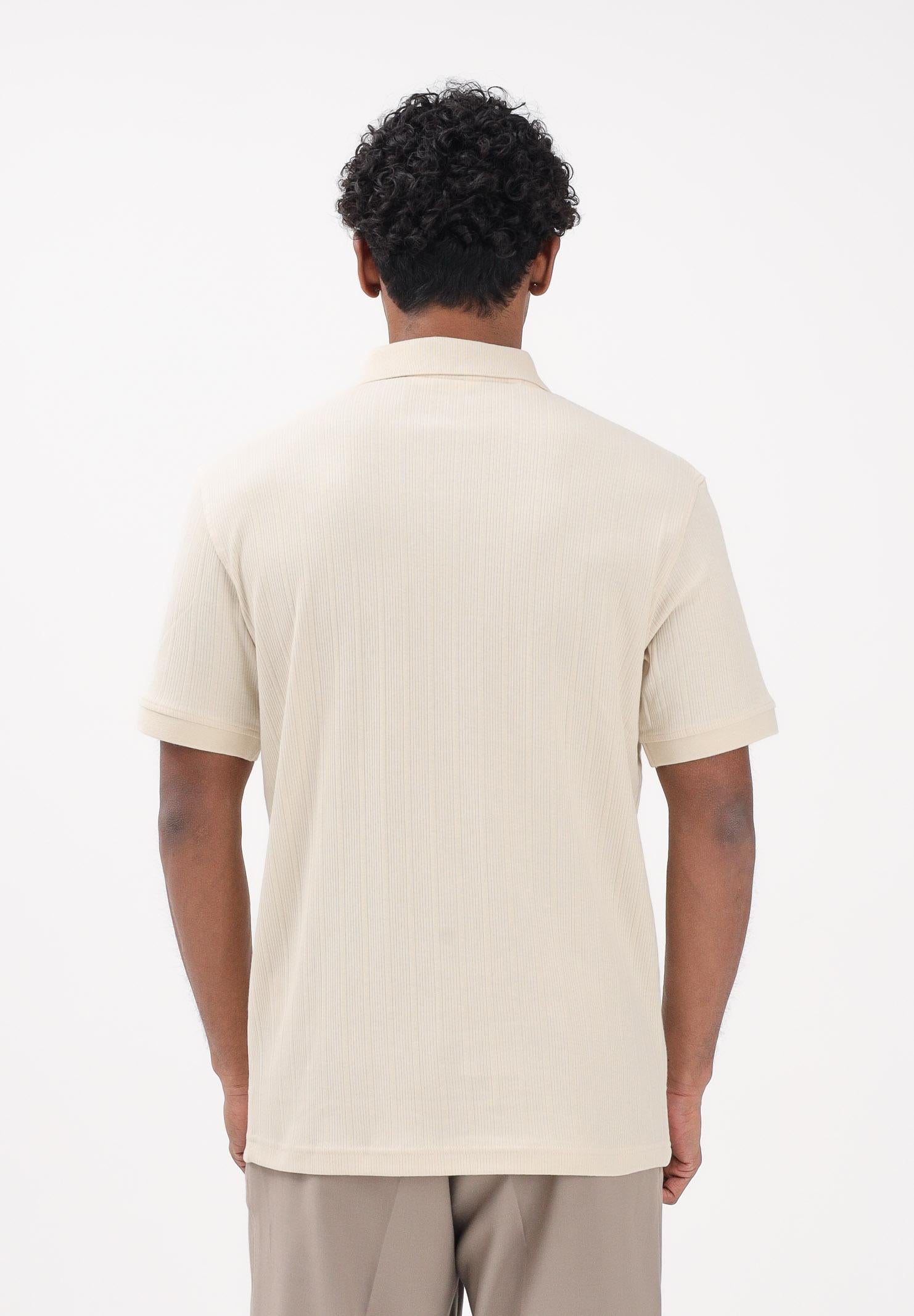 SELECTED HOMME Polo a manica corta panna da uomo 16100460 AN SELECTED HOMME 