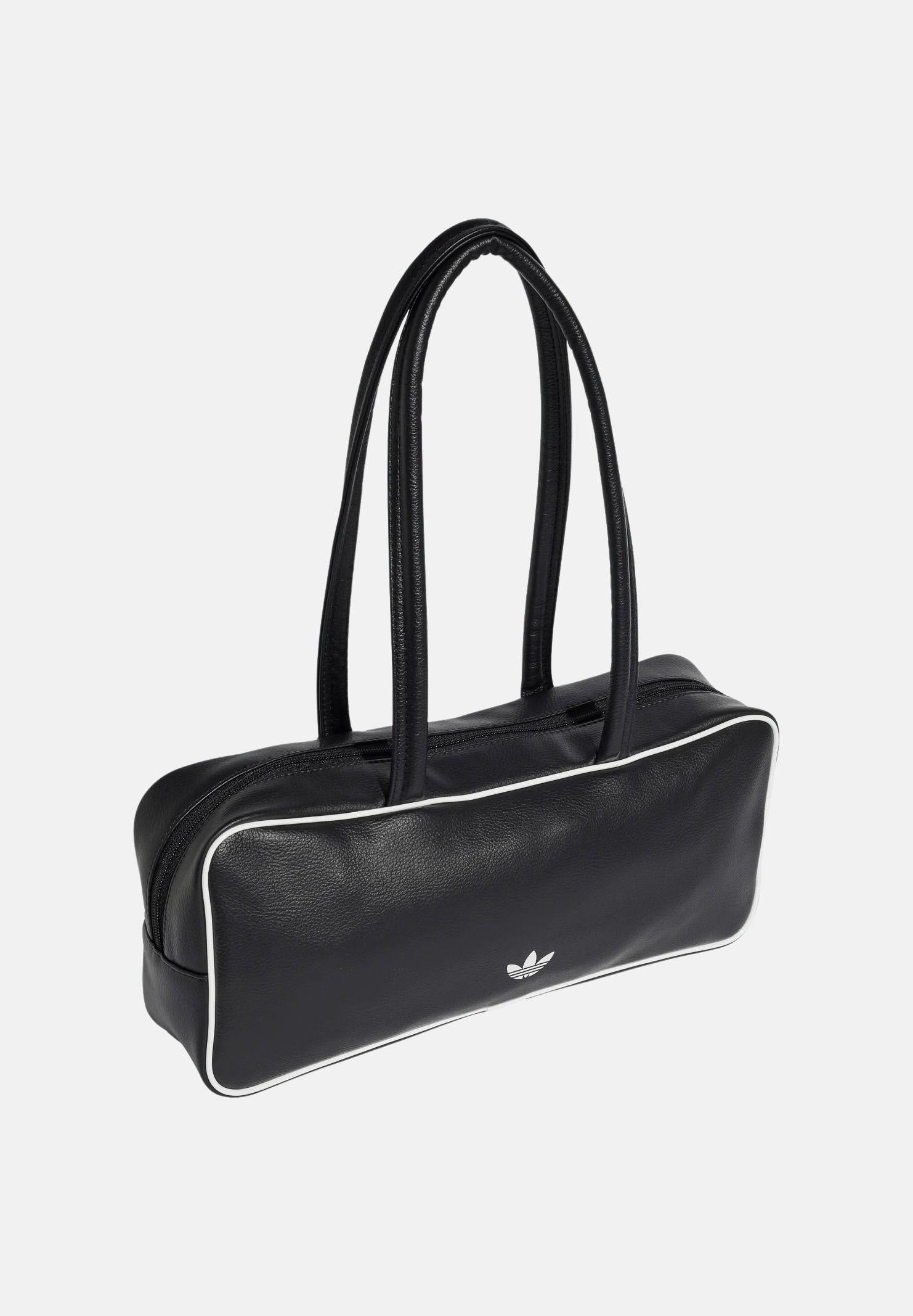 ADIDAS ORIGINALS Borsa a spalla Adicolor Elongated Airliner nera da donna KD7851 . ADIDAS ORIGINALS 