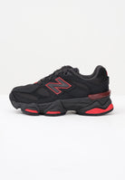 NEW BALANCE Sneakers 9060 Lace nere e rosse per bambino e bambina PC9060JR . NEW BALANCE 