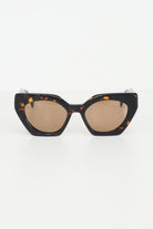 CRISTIAN LEROY Occhiali da sole marroni da donna con montatura cat-eye 700233 03 CRISTIAN LEROY 