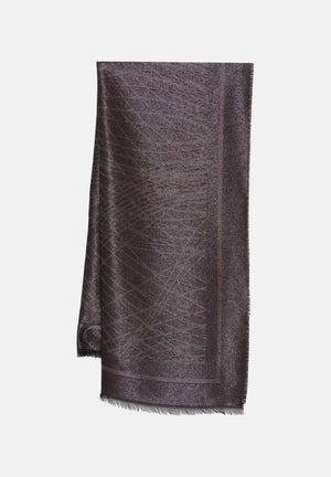 ELISABETTA FRANCHI Pashmina cacao da donna con lurex SC13F62E2 644 ELISABETTA FRANCHI 