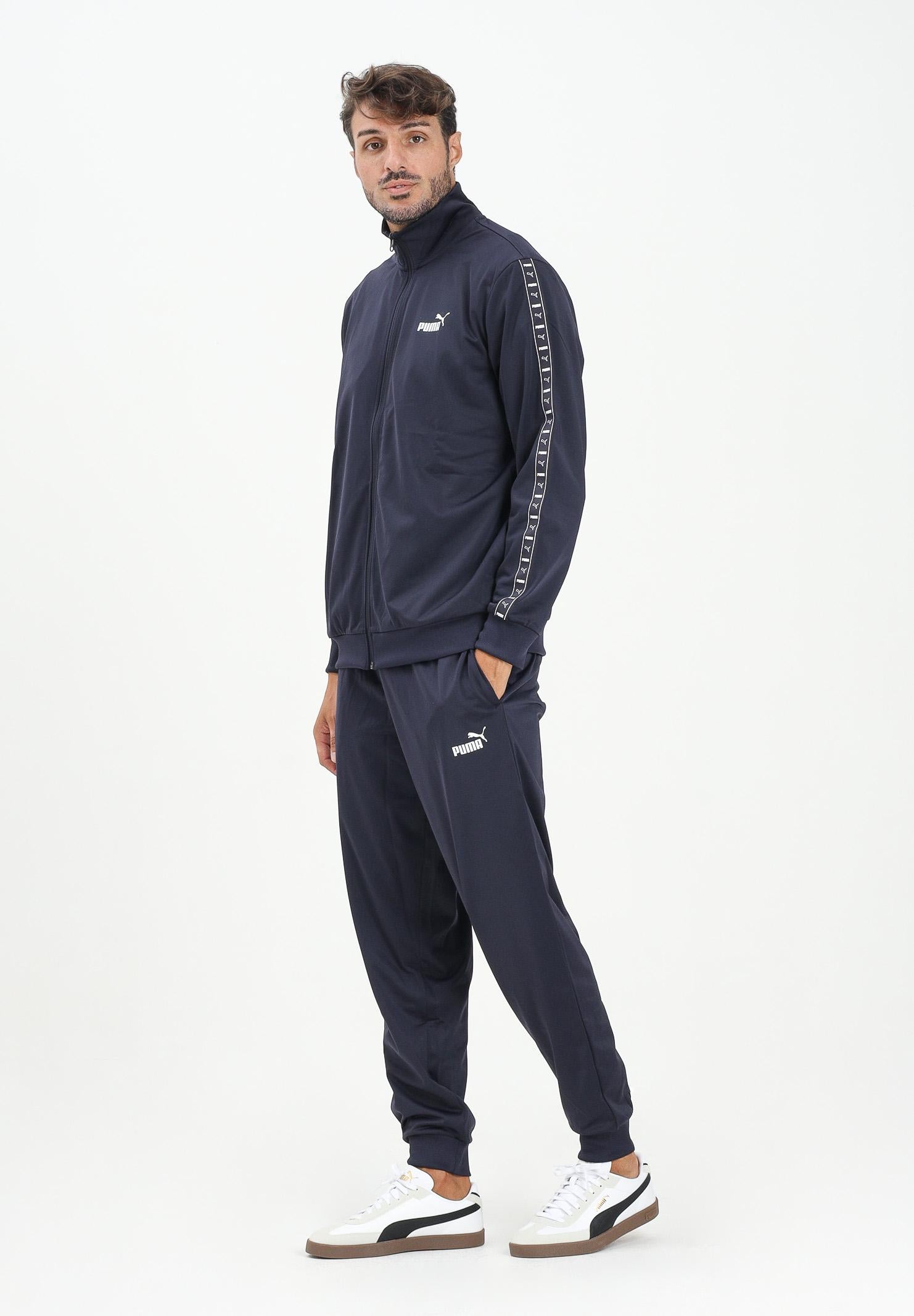 PUMA Tuta Poly Tape blu da uomo 684853 16 PUMA 