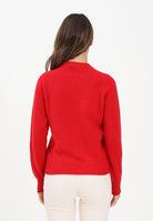 LACOSTE Maglioncino girocollo rosso da donna AF4160 240 LACOSTE 