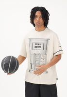 PUMA T-shirt a manica corta Swish and Ink panna da uomo 634659 01 PUMA 