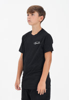 DIESEL T-shirt a manica corta nera per donna, ragazzi e bambini con logo Diesel J025260CATM K900 DIESEL 