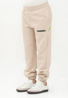 BARROW Pantalone sportivo beige per donna, ragazzi e bambini con stampa logo S5BKJUFP081 092 BARROW 