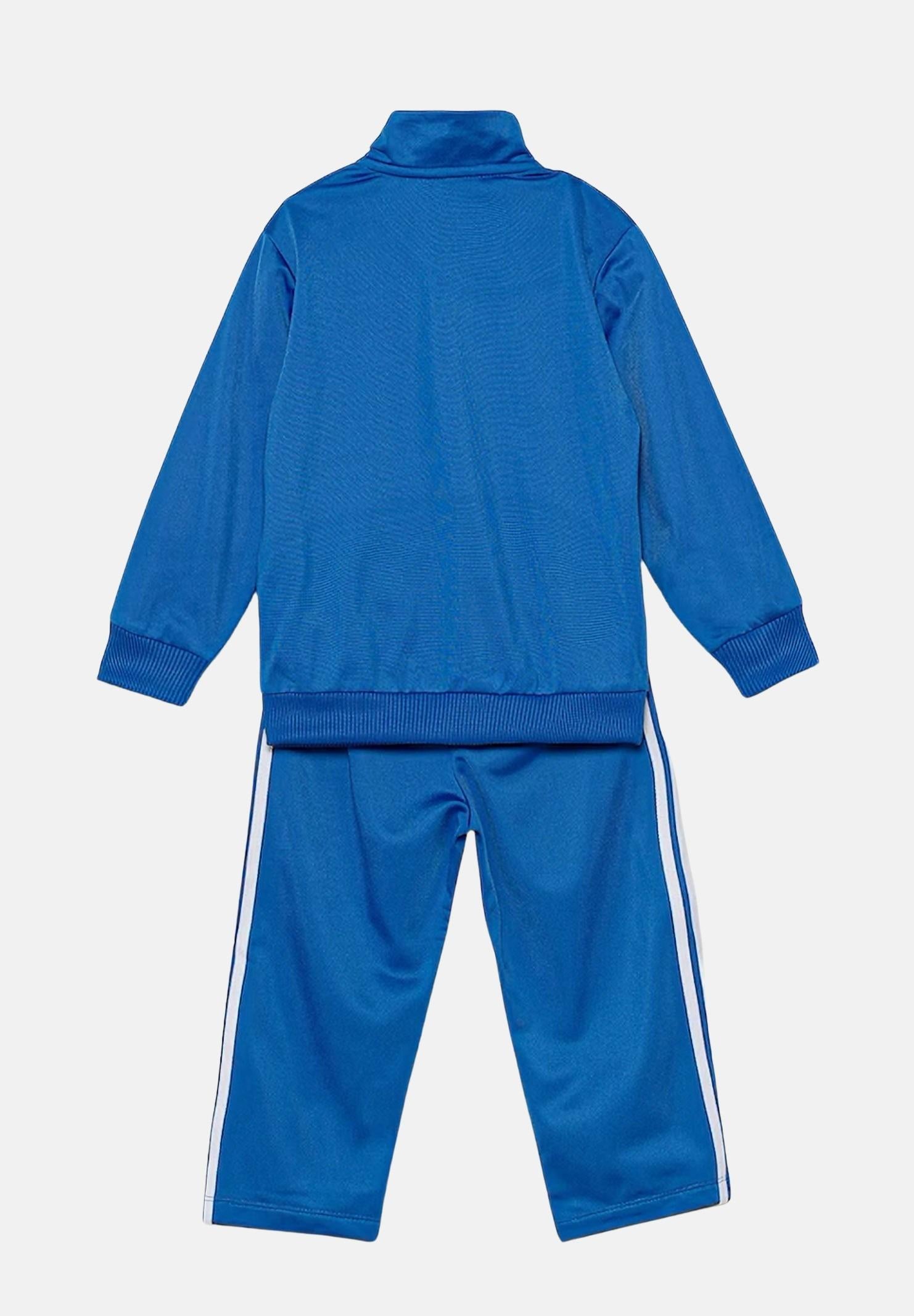 ADIDAS ORIGINALS Tuta Adicolor Firebird blu da neonato IX5207 . ADIDAS ORIGINALS 
