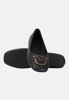 PINKO Ballerine traforate nere da donna con logo Love Bird SD0457P003Z99 Z99 PINKO 
