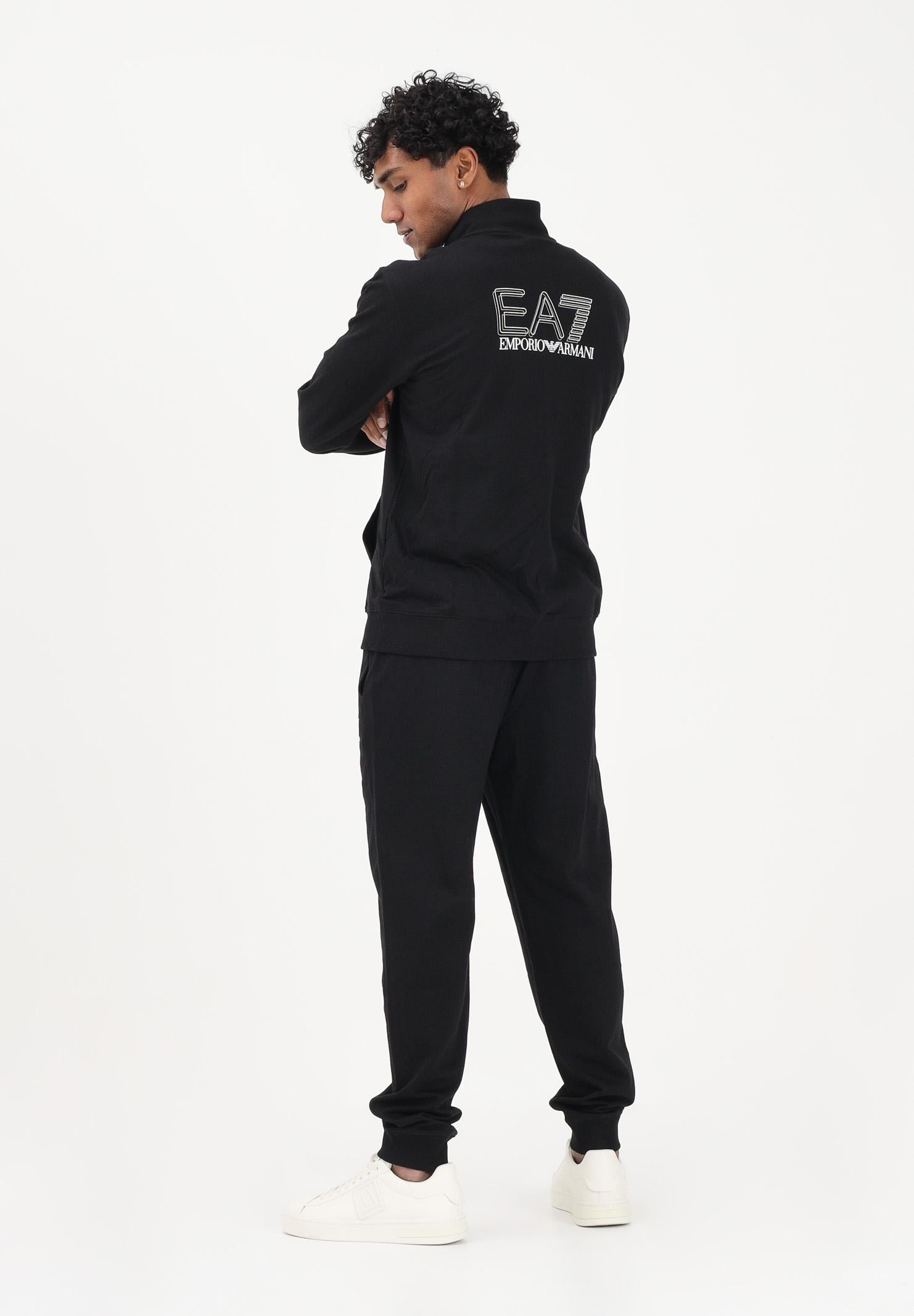 EA7 Tuta Train Visibility VI nera da uomo 7M001318AF13512 UC001 EA7 