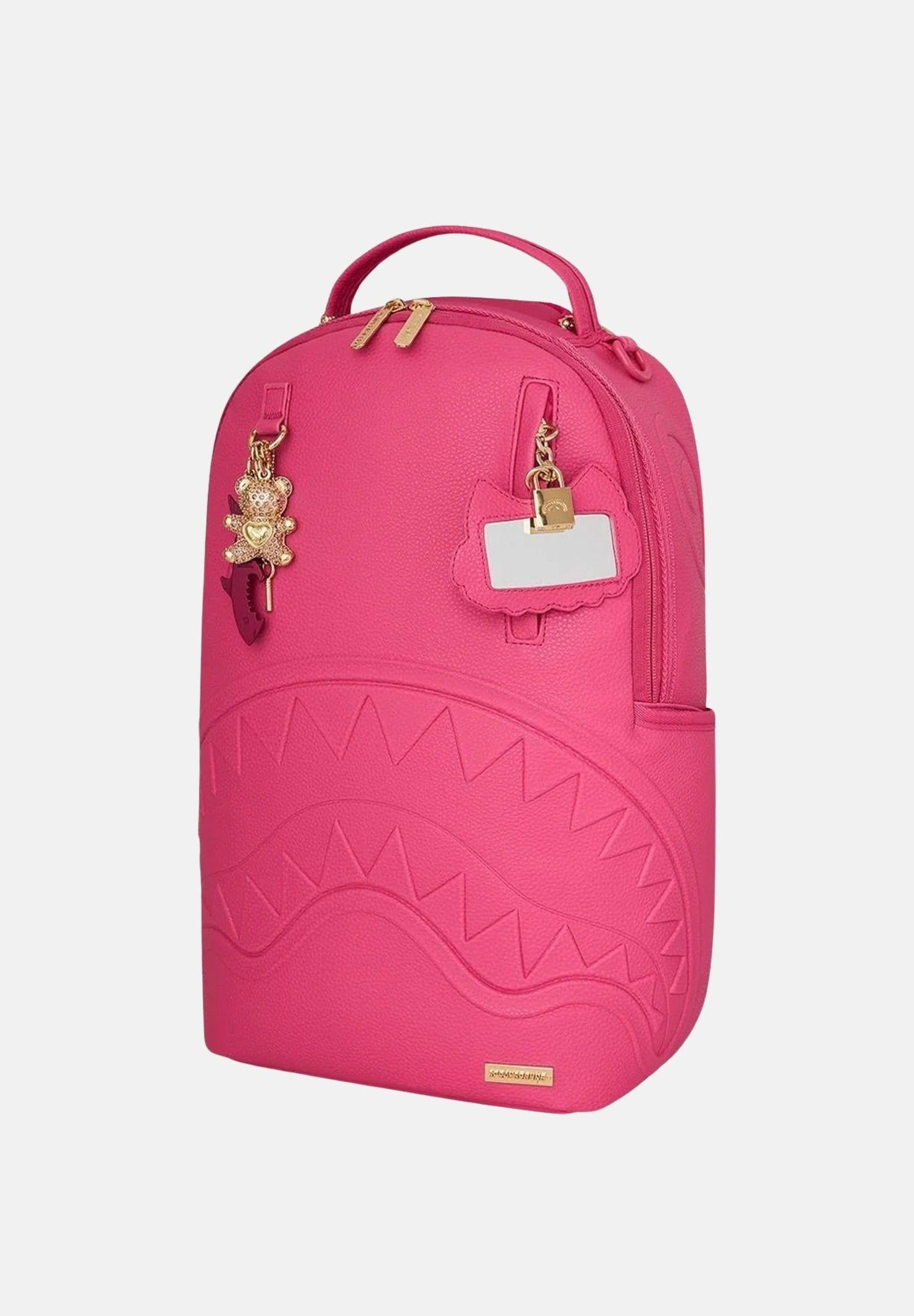 SPRAYGROUND Zaino SHARK PINK ATTACK BACKPACK fucsia da donna 910B8361NSZ . SPRAYGROUND 