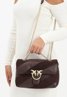 PINKO Borsa a tracolla Classic Love Bag Puff marrone da donna 100038A2JY L74V PINKO 