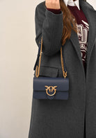 PINKO Borsa a tracolla Mini Love Bag blu da donna 100074A0F1 G08Q PINKO 