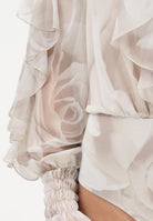 SHIT Body beige da donna con delicata fantasia floreale SH26050 NURO SHIT 