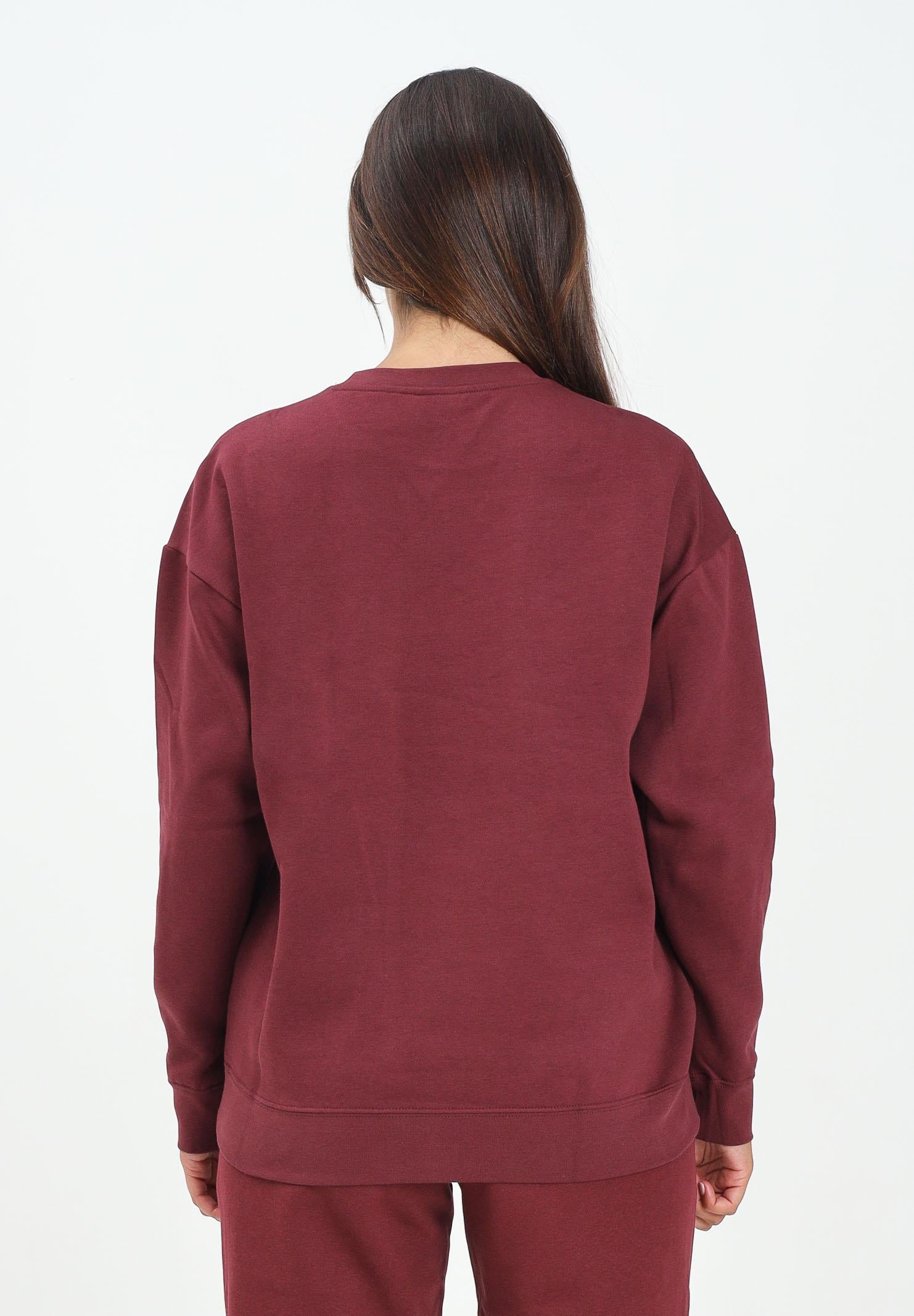 PUMA Felpa girocollo ESS N. 1 bordeaux da donna 633268 96 PUMA 