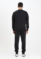 ADIDAS PERFORMANCE Tuta Big Logo Fleece nera da uomo JI8865  ADIDAS PERFORMANCE 